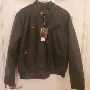 S.F. (Superlative Fashion) Men's Leather Jacket